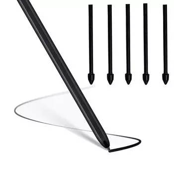 5 шт. сменные наконечники для стилуса Samsung s9fe/s8/s7/s6lite/s22ultra/s23u, запасные наконечники для улучшения точности письма белый