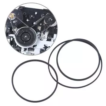 5 шт. сменные резиновые ремни для магнитофона Sharp WF-939 двухкассетная дека аудиоплеера резиновые ремни