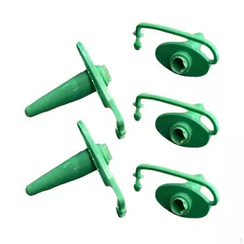 5 шт. сменных насадок для распылителя пены диаметром 0,7 см, простая установка, профессиональный ремонт жёлтый