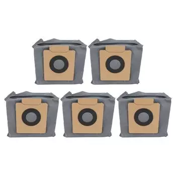 5 шт. сменный пылесборник для X8 Pro X10 Pro Omni Robot Vacuum эффективная фильтрация пыли вакуумные мешки