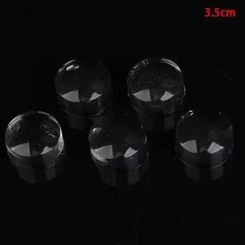 5 шт. сменный штамп для штампа для ногтей, сменный штамп для переноса, силиконовая сменная головка 3.5cm