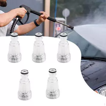 5 шт. Соединители входного фильтра для моек высокого давления, часть мойки, 3/4 дюйма, премиум-класса