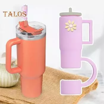 5 шт., соломенный пылезащитный чехол, гибкий многоцелевой, яркий цвет, практичная соломенная пылезащитная заглушка в форме мультяшной чашки, товары для улицы зелёный