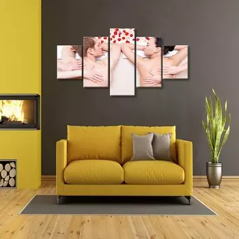 5 шт., спа-массаж, расслабляющий спа, здравоохранение, Sal Beauty Sal, 5 шт., картины, настенное искусство, 5 панелей, современный холст, постер 20x35 20x45 20x55cm