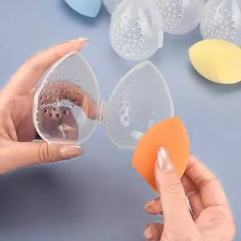 5 шт. спонж для сушки, компактный, дышащий, с несколькими отверстиями, блендер для макияжа, спонж для женщин чистый