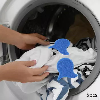 5 шт. Средство для удаления волос для стирки, средство для удаления стиральных машин, уловитель белья, удаление белый