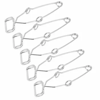 5 шт. стальной зажим для пробирки зажим для лабораторного эксперимента держатель инструмент для тестирования