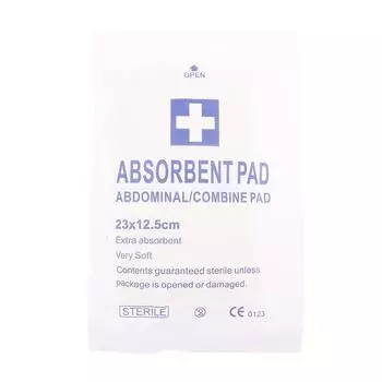 5 шт. стерильные абдоминальные подушечки для комбинирования АБД 5 X9 повязка на рану повязка для ухода за раной для путешествий на открытом воздухе аптечки первой помощи