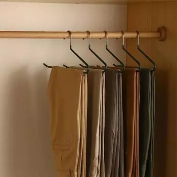 5 шт./ Стойка для брюк бытовая нержавеющая сталь нескользящая не оставляющая следов подвесная клипса для брюк специальная вешалка устройство для хранения