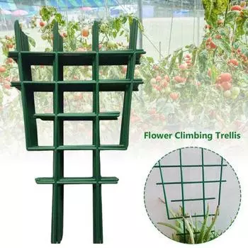 5 шт. стойка расширяемая многослойная сетка пластиковая зеленая решетка для восхождения на растения
