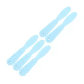 5 шт. Стоматологические пластиковые шпатели для гипса, Нож для смешивания альгинатных оттискных материалов, Легкие светло-синий