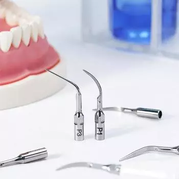 5 шт., стоматологический ультразвуковой скейлер, наконечник P1/P3/PD1/PD3, для удаления зубного камня, пародонтологии, эндодонтии, стоматологов, многофункциональные насадки для эндоперио-скейлинга P1