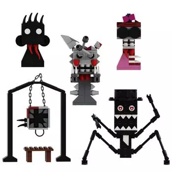 5 шт. Стражи персонажей строительные игрушки, коллекционные 1,77-дюймовые фигурки строительные игрушки для детей подарки на день рождения One Size