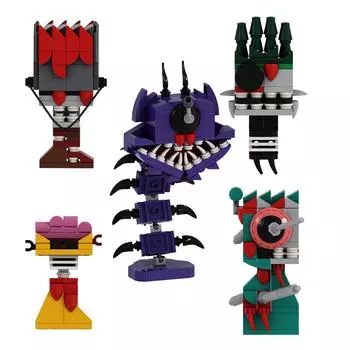 5 шт. Стражи персонажей строительные игрушки, коллекционные 1,77-дюймовые фигурки строительные игрушки для детей подарки на день рождения One Size