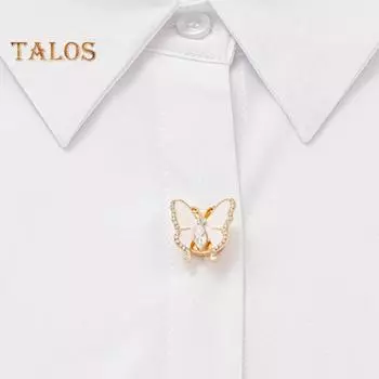 5 шт. Стразы Бабочка пуговицы Чехол без шитья мгновенное удаление Мужчины Женщины Блузки Платья Пальто Шали Рубашки пуговицы Чехол Декоративные запонки