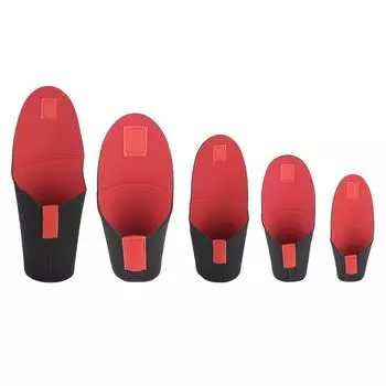 5 шт. сумка для хранения объектива камеры защитный чехол противоударный чехол набор аксессуаров для SLR