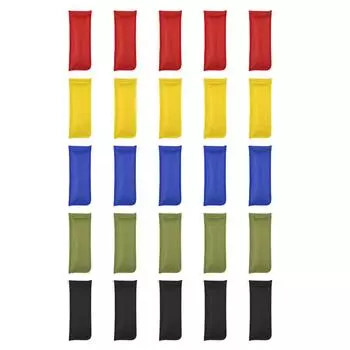 5 шт. сумка для колышков для кемпинговой палатки, многофункциональная, устойчивая к проколам, сумка для хранения колышков для палатки, чехол для гвоздей Red