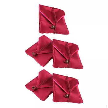 5 шт. сумка для украшений на шнурке маленькая женская органайзер для дня рождения вечеринка хранение кофейный