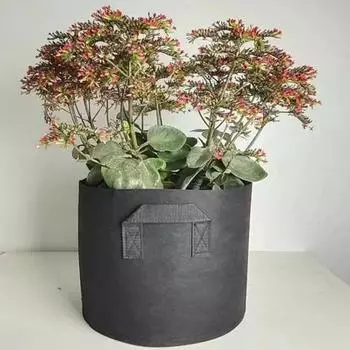 5 шт., сумка для выращивания растений, многоцелевая дышащая сумка для посадки сада для овощей, цветов, трав, растений 7 Gallon чёрный