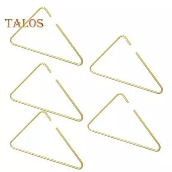 5 шт. сушилки для одежды треугольной формы, сухая одежда из нержавеющей стали, отличные высокопрочные сушилки для одежды, бытовые принадлежности золотистый