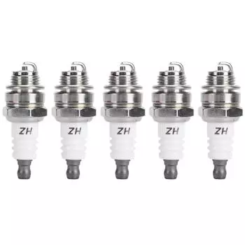 5 шт. свечей зажигания L7T, подходящих для воздуходувки-триммера BM6A BPMR7A RCJ6Y RCJ7Y WSR5F 33cc-49cc