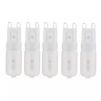 5 шт. светодиодная лампа G9 с регулируемой яркостью, высокой цветопередачей, белая, 22 светодиода, лампочка для ландшафта White Light