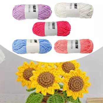 5 шт. светящаяся в темноте пряжа люминесцентная пряжа 2 мм тканая DIY поделки крючком для