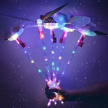 5 шт. светящаяся волшебная палочка для вечеринки с подсветкой игрушка палочка подарочная мигающая one size