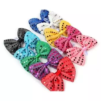 5 шт. светящийся галстук-бабочка для косплея, реквизит для женщин, свадебная вечеринка, праздничный подарок