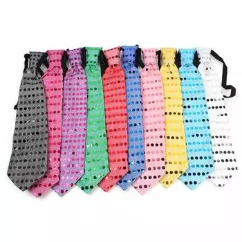 5 шт. светящийся галстук для шеи светящийся реквизит для косплея аксессуары для Дня святого Валентина женская свадьба вечеринка праздничный подарок поставка