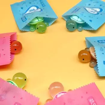 5 шт. светящийся мини-слепой мешок утка фрукты микро ландшафтный орнамент уличный светящийся миниатюрный статуя горшечные мини-садовые аксессуары 1