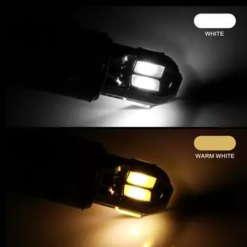 5 шт. T10 светодиодные лампы для салона автомобиля Canbus для VW Golf Polo Passat Scirocco Tiguan для Skoda Octavia Seat