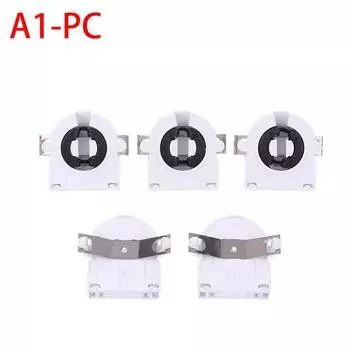 5 шт. T8/G13 люминесцентный патрон лампы термостойкий держатель лампы трубчатый держатель лампы аксессуары для домашнего офиса спальни