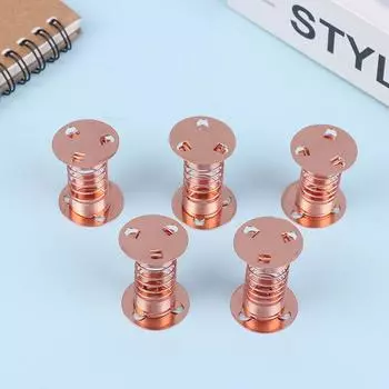 5 шт. танцующая игрушка двухсторонняя пружинная основа для приборной панели автомобиля пружинная качающаяся голова пружинная основа для поделок аксессуары для поделок серебряный