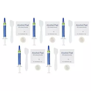 5 шт. термопаста 4.55Wm.k без металла безопасная сильная адгезия теплопроводящая смазка для ЦП ГП