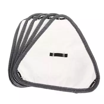 5 шт. треугольная микрофибровая салфетка для пыли сменные насадки для швабры для мытья стекол микрофибровая тряпка для подметания полов инструмент для чистки