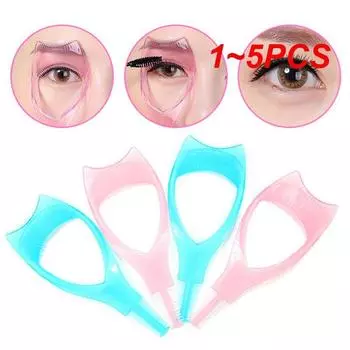 5 шт. тушь для ресниц, косметическая щипцы для завивки ресниц, долговечные щипцы для завивки ресниц, привлекательная эксклюзивная пластиковая кисть-аппликатор 5pcs