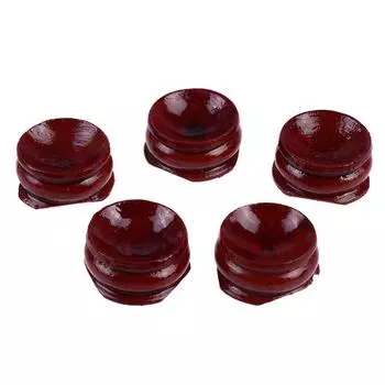 5 шт. твердой древесины изготовленная подставка для кластера глобус сфера шар яйцо образец деревянная подставка для шаров