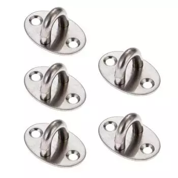 5 шт. U-образное потолочное крепление из нержавеющей стали для двери кабины, защелка, крючок, основание