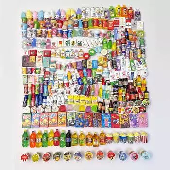 5 шт., украшение для кукольного дома, мини-бутылка, модель, реквизит для съемки сцены