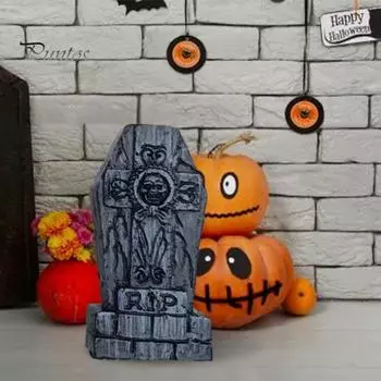 5 шт., украшения для Хэллоуина, создают атмосферу, надгробие, садовое украшение, украшения тонкой работы для вечеринок, фестивалей чёрный