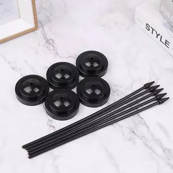 5 шт. универсальный держатель для флагштока, безгвоздевой держатель для флага, подставка для флага, держатель для флага, настольный флагшток 5pcs