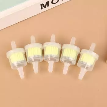 5 шт. Универсальный масляный фильтр Бензиновый фильтр Для мотоцикла Масляный топливный фильтр Зеленый бумажный сердечник Мотоаксессуары Встроенный фильтр Инструменты