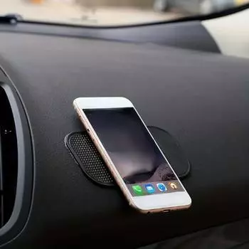 5 шт. Универсальный противоскользящий коврик для приборной панели автомобиля: Держите свой телефон, ключи и солнцезащитные очки в безопасности