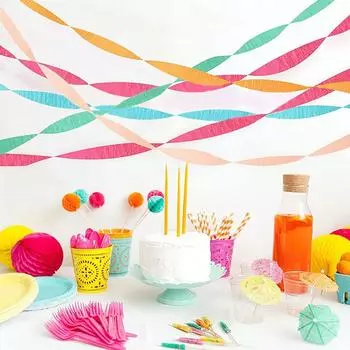 5 шт./упак. мятая бумага для дня рождения фон для дома ленты для вечеринки, свадьбы, украшения своими руками 5pcs