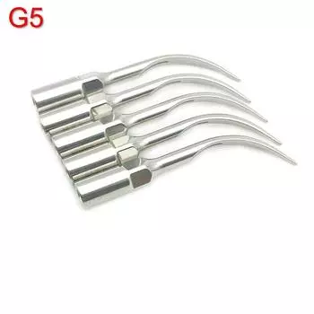 5 шт./упак., насадки для стоматологического ультразвукового пьезоскалера, подходят для насадок EMS UDS G5, насадка для стоматологического ультразвукового скалера