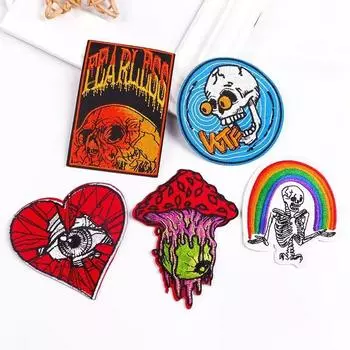 5 шт./упак. нашивки железные нашивки для шитья одежды