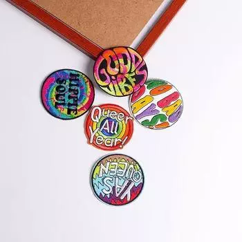 5 шт./упак. плавкая нашивка с вышивкой, утюговые заплатки для одежды, термоклеевые заплатки для курток, джинсов, рюкзак, гладильная заплатка для шитья