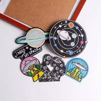 5 шт./упак. плавкая нашивка с вышивкой, утюговые заплатки для одежды, термоклеевые заплатки для курток, джинсов, рюкзак, гладильная заплатка для шитья