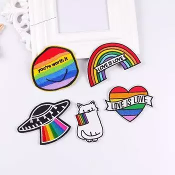 5 шт./упак. плавкая нашивка с вышивкой, утюговые заплатки для одежды, термоклеевые заплатки для курток, джинсов, рюкзак, гладильная заплатка для шитья